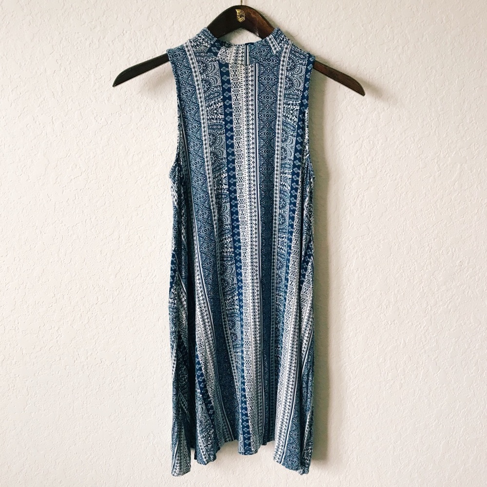 Casual Couture Dress Shift Navy White Summer